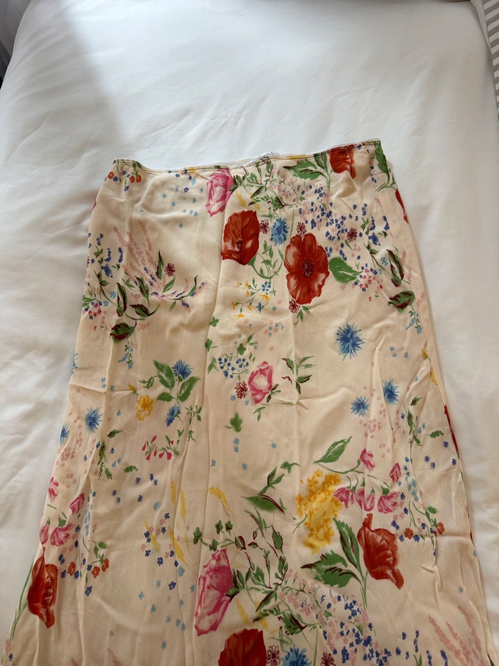 Reformation maxi skirt